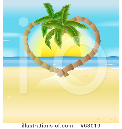 Royalty-Free (RF) Beach Clipart Illustration by AtStockIllustration - Stock Sample #63019