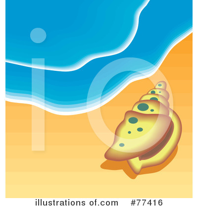Royalty-Free (RF) Beach Clipart Illustration by Prawny - Stock Sample #77416