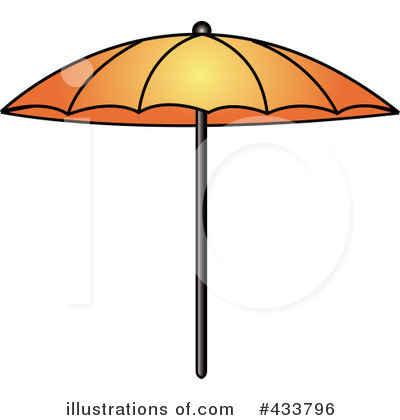 Beach Umbrella Clipart #433796 by Pams Clipart