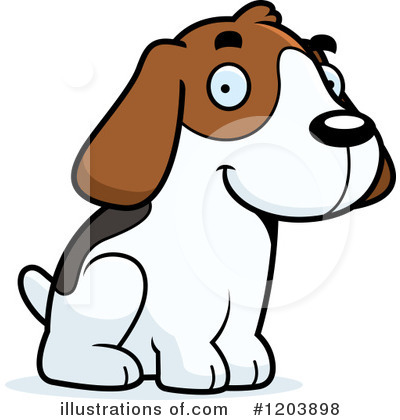 Royalty-Free (RF) Beagle Clipart Illustration by Cory Thoman - Stock Sample #1203898