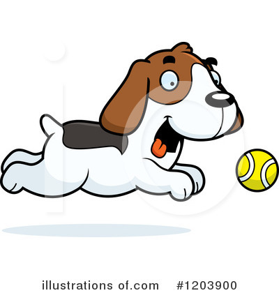 Royalty-Free (RF) Beagle Clipart Illustration by Cory Thoman - Stock Sample #1203900