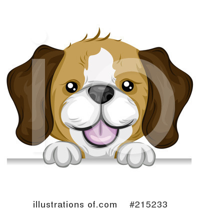 Royalty-Free (RF) Beagle Clipart Illustration by BNP Design Studio - Stock Sample #215233