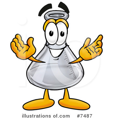 Laboratory Flask Clipart #7487 by Mascot Junction