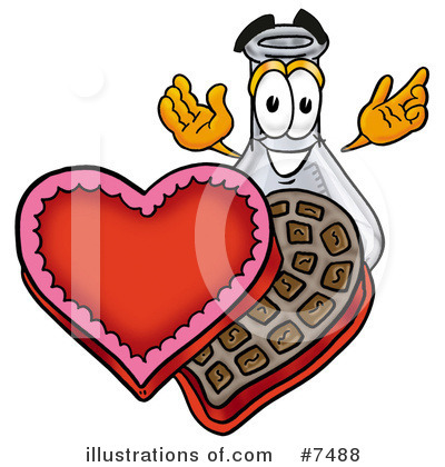 Royalty-Free (RF) Beaker Clipart Illustration by Mascot Junction - Stock Sample #7488