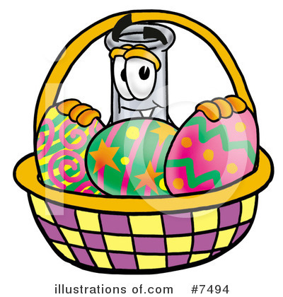 Royalty-Free (RF) Beaker Clipart Illustration by Mascot Junction - Stock Sample #7494