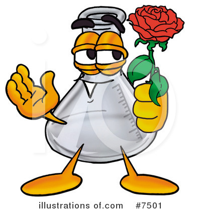 Royalty-Free (RF) Beaker Clipart Illustration by Mascot Junction - Stock Sample #7501