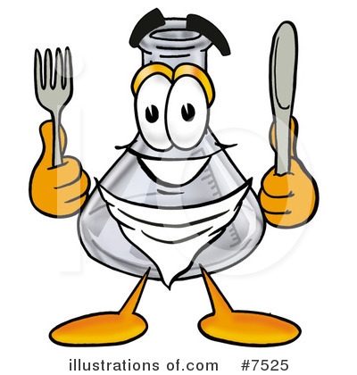 Royalty-Free (RF) Beaker Clipart Illustration by Mascot Junction - Stock Sample #7525