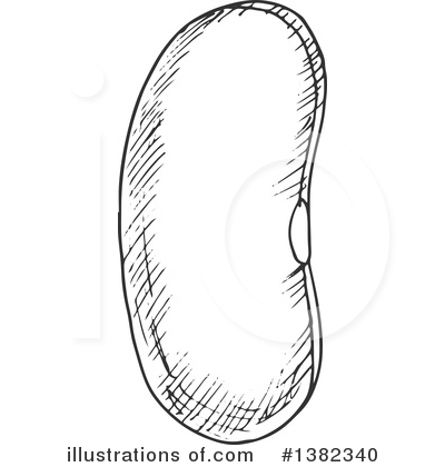 Royalty-Free (RF) Bean Clipart Illustration by Vector Tradition SM - Stock Sample #1382340