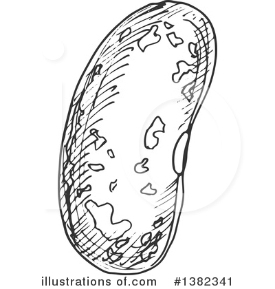 Royalty-Free (RF) Bean Clipart Illustration by Vector Tradition SM - Stock Sample #1382341