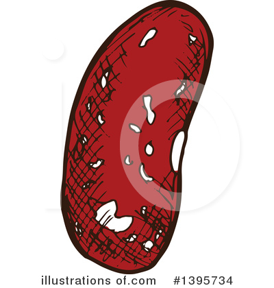 Royalty-Free (RF) Bean Clipart Illustration by Vector Tradition SM - Stock Sample #1395734