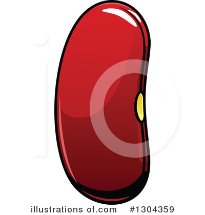 Royalty-Free (RF) Beans Clipart Illustration by Vector Tradition SM - Stock Sample #1304359