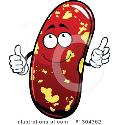 Legumes Clipart #1304362 by Vector Tradition SM