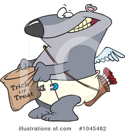 Royalty-Free (RF) Bear Clipart Illustration by toonaday - Stock Sample #1045462