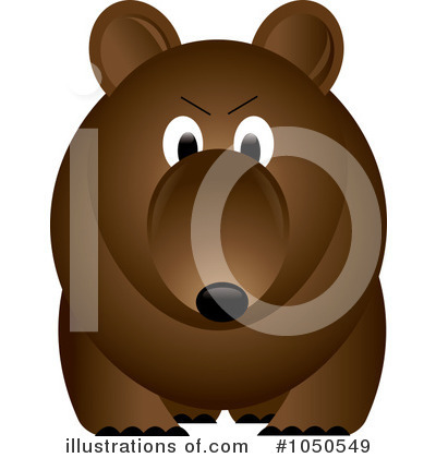 Royalty-Free (RF) Bear Clipart Illustration by Pams Clipart - Stock Sample #1050549