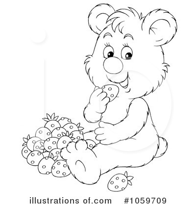 Royalty-Free (RF) Bear Clipart Illustration by Alex Bannykh - Stock Sample #1059709
