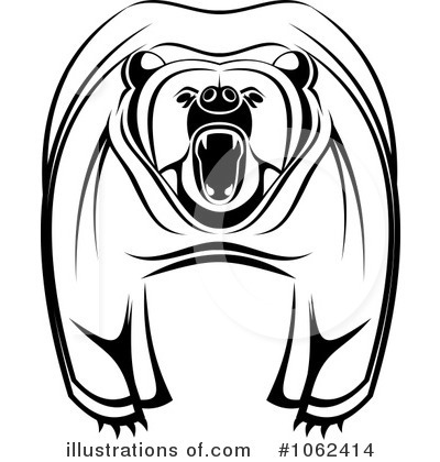Royalty-Free (RF) Bear Clipart Illustration by Vector Tradition SM - Stock Sample #1062414