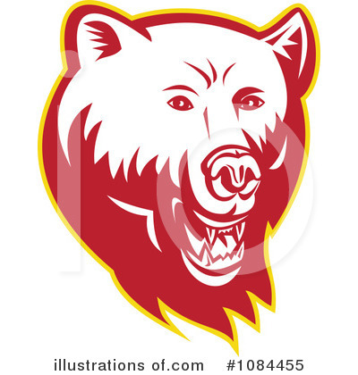 Royalty-Free (RF) Bear Clipart Illustration by patrimonio - Stock Sample #1084455