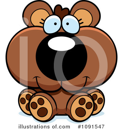 Royalty-Free (RF) Bear Clipart Illustration by Cory Thoman - Stock Sample #1091547
