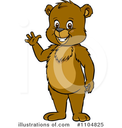 Bear Clipart #1104825 by Cartoon Solutions