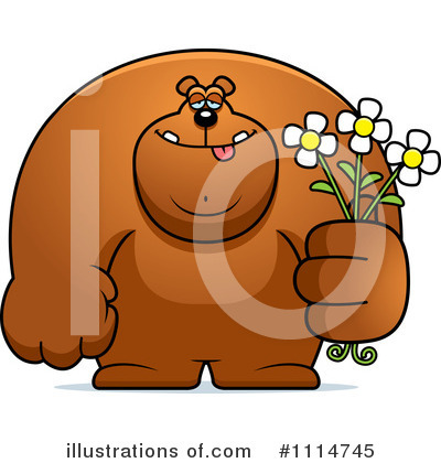 Giving Flowers Clipart #1114745 by Cory Thoman