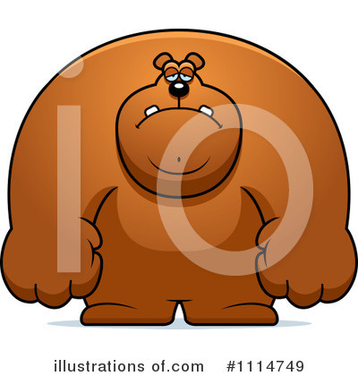 Royalty-Free (RF) Bear Clipart Illustration by Cory Thoman - Stock Sample #1114749