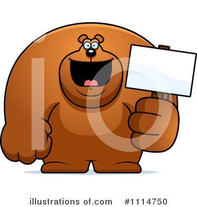 Royalty-Free (RF) Bear Clipart Illustration by Cory Thoman - Stock Sample #1114750