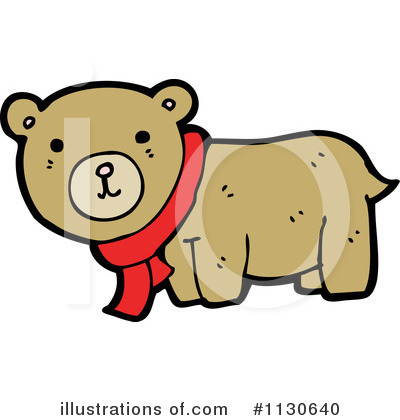 Royalty-Free (RF) Bear Clipart Illustration by lineartestpilot - Stock Sample #1130640