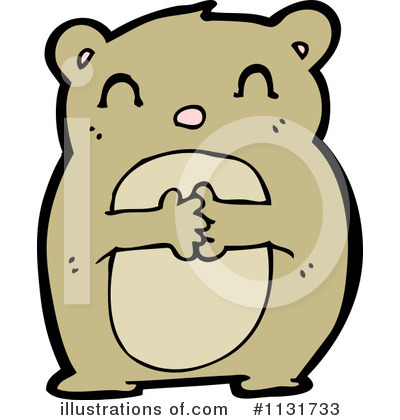 Royalty-Free (RF) Bear Clipart Illustration by lineartestpilot - Stock Sample #1131733