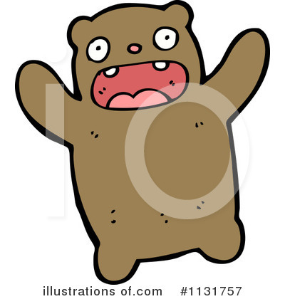 Royalty-Free (RF) Bear Clipart Illustration by lineartestpilot - Stock Sample #1131757