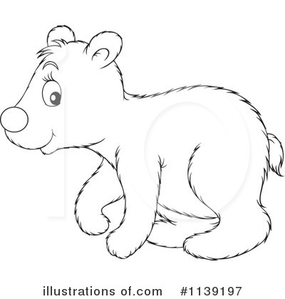 Royalty-Free (RF) Bear Clipart Illustration by Alex Bannykh - Stock Sample #1139197