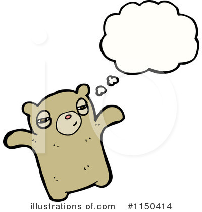 Royalty-Free (RF) Bear Clipart Illustration by lineartestpilot - Stock Sample #1150414