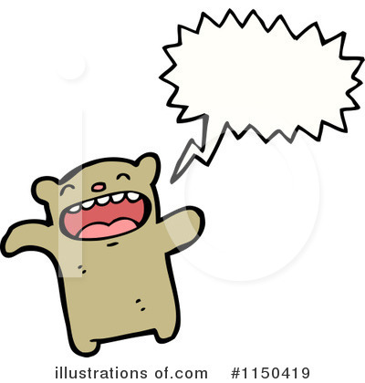 Royalty-Free (RF) Bear Clipart Illustration by lineartestpilot - Stock Sample #1150419