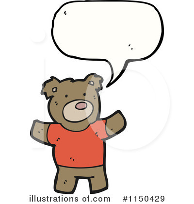 Royalty-Free (RF) Bear Clipart Illustration by lineartestpilot - Stock Sample #1150429
