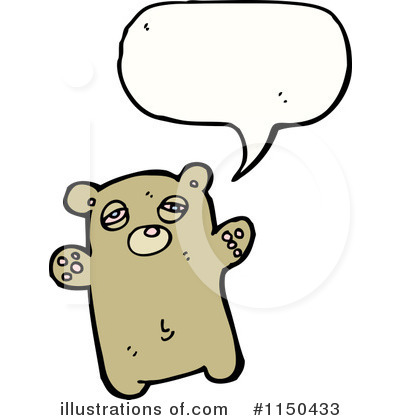 Royalty-Free (RF) Bear Clipart Illustration by lineartestpilot - Stock Sample #1150433