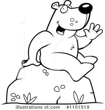 Royalty-Free (RF) Bear Clipart Illustration by Cory Thoman - Stock Sample #1151519