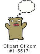 Bear Clipart #1155171 by lineartestpilot