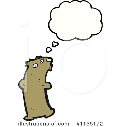 Royalty-Free (RF) Bear Clipart Illustration by lineartestpilot - Stock Sample #1155172
