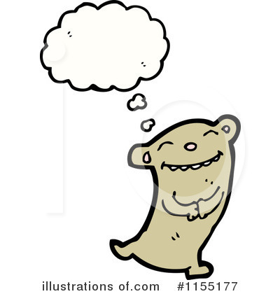 Royalty-Free (RF) Bear Clipart Illustration by lineartestpilot - Stock Sample #1155177