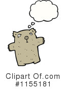 Bear Clipart #1155181 by lineartestpilot