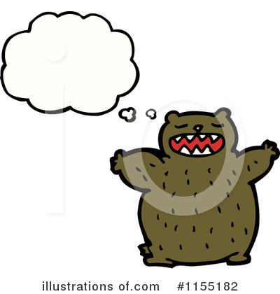 Royalty-Free (RF) Bear Clipart Illustration by lineartestpilot - Stock Sample #1155182