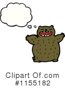 Bear Clipart #1155182 by lineartestpilot
