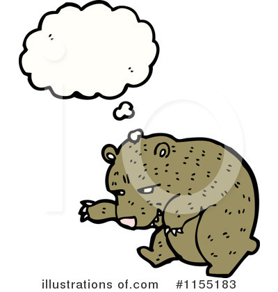 Royalty-Free (RF) Bear Clipart Illustration by lineartestpilot - Stock Sample #1155183