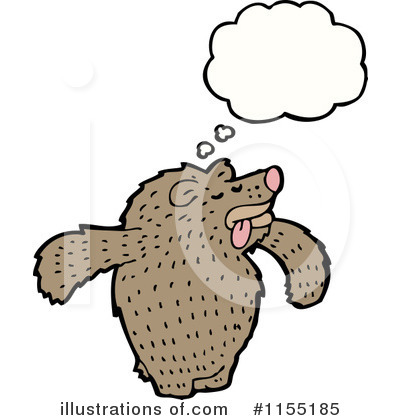 Royalty-Free (RF) Bear Clipart Illustration by lineartestpilot - Stock Sample #1155185