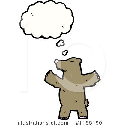 Royalty-Free (RF) Bear Clipart Illustration by lineartestpilot - Stock Sample #1155190