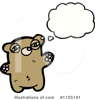 Royalty-Free (RF) Bear Clipart Illustration by lineartestpilot - Stock Sample #1155191