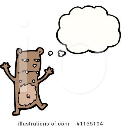 Royalty-Free (RF) Bear Clipart Illustration by lineartestpilot - Stock Sample #1155194