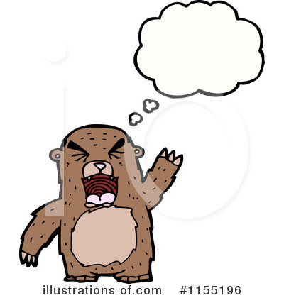 Royalty-Free (RF) Bear Clipart Illustration by lineartestpilot - Stock Sample #1155196