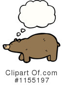 Bear Clipart #1155197 by lineartestpilot