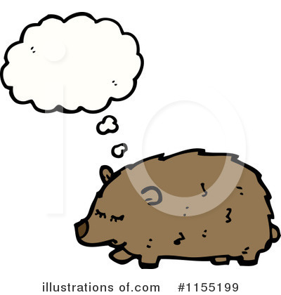 Royalty-Free (RF) Bear Clipart Illustration by lineartestpilot - Stock Sample #1155199