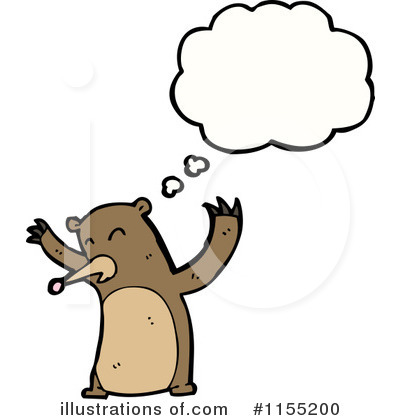 Royalty-Free (RF) Bear Clipart Illustration by lineartestpilot - Stock Sample #1155200